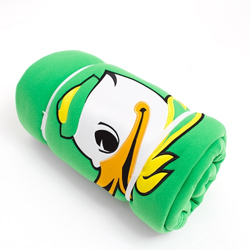Fighting Duck, Logo Brand, Green, Blankets & Pillows, Accessories, Unisex, Sweatshirt fabric, 142673